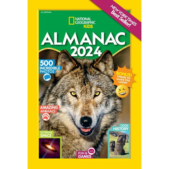 National Geographic Kids Almanac 2024 (US Edition) (Paperback)
