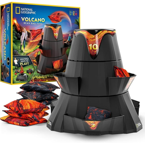 National Geographic Volcano Bean Bag Toss Gamer