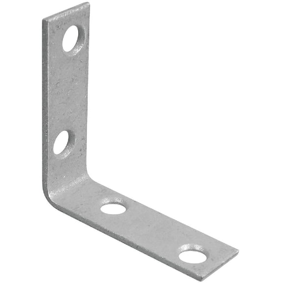 NATIONAL MFG/SPECTRUM BRANDS HHI N208-744 2-Inch x 5/8-Inch Corner Brace, 4-Pack