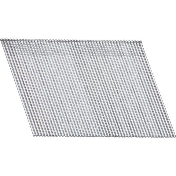 NATIONAL NAIL 641130 2" L, 16 Ga PRO-FIT Angled Finish Nail Brad Head, Blunt Point, Smooth Shank, Electro Galvanized