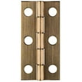 thumbnail image 1 of National Hardware Door Hinge Brass Narrow Design - 2 Pack, 2" x 1", 1 of 1