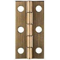 NATIONAL/SPECTRUM BRANDS HHI N211-243 2 x 1 Brass Hinge, 2-Pack