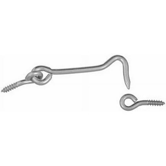 Spectrum Brands Hook and Eye N348-425 - Stainless Steel - 6 In