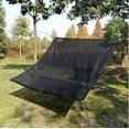 thumbnail image 1 of NATIONAL STANDARD Heavy Duty Black Knitted Mesh Tarp with Grommets 60-70% Shade Use for Shade, Green House, Garden, Canopy, Pools, Dump Truck (30 Ft x 30 Ft.), 1 of 7