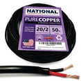 NATIONAL Wire&Cable - Premium Electrical Wire - 20 Gauge 2 Conductors ...