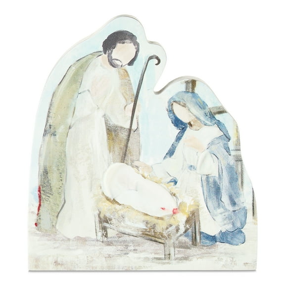 Indoor Nativity Scene Characters Tabletop Decor, 5.25", by Holiday Time