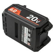 NATNO 20V 6.0Ah Power Tool Battery for Skil PWRCORE BY519601 BY519603 BY519702 20V Series Cordless Power Tools Battery,Compatible with SC535801 QC536001 QC5359B-02