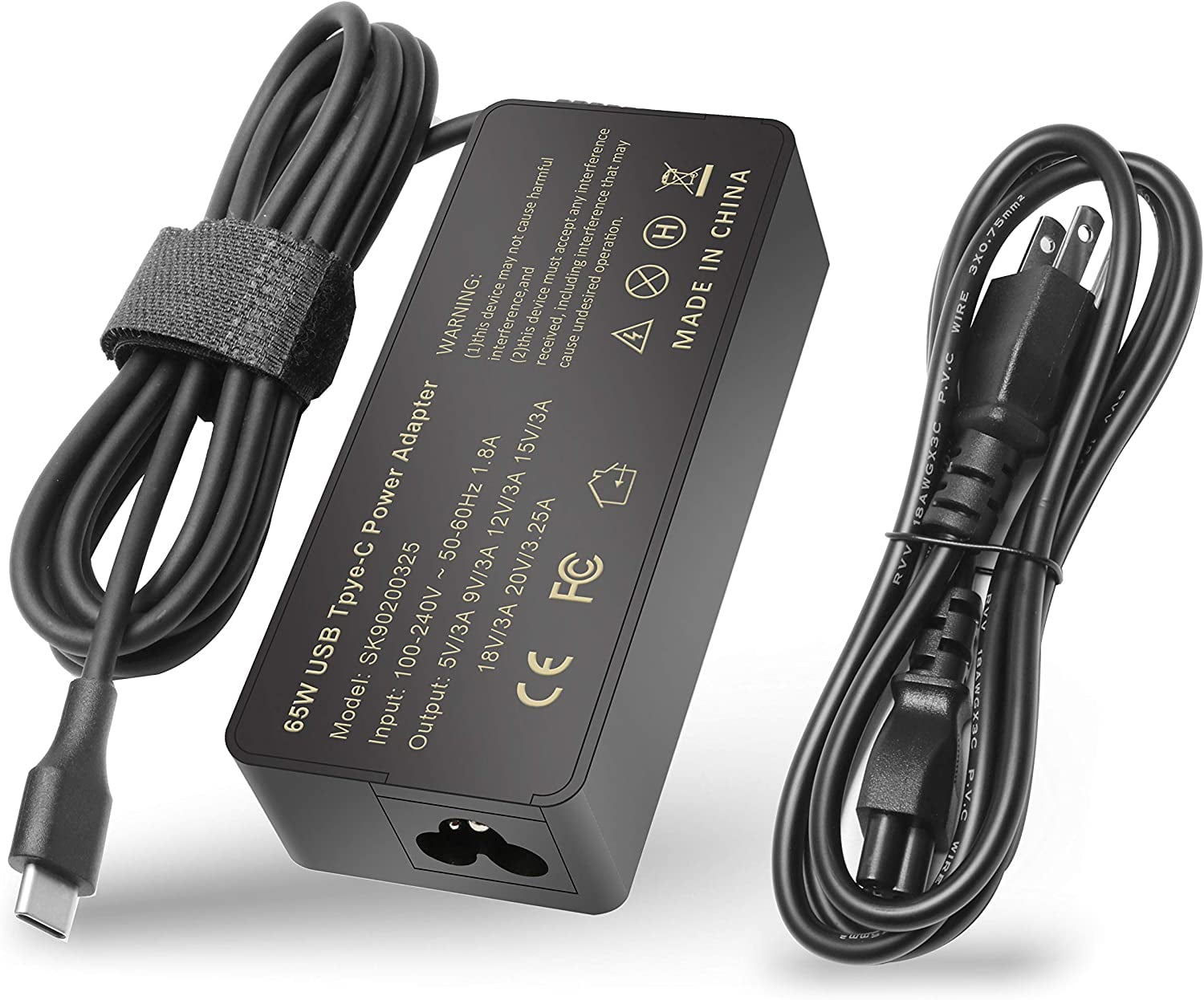 65W USB-C Type-C Netzteil Adapter Ladegerät For Samsung HP
