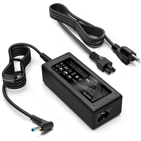NATNO 65w charger for HP Compatible 65W Slim Charger for HP Pavilion 10 TouchSmart Series Laptop Notebook Power Adapter Cord
