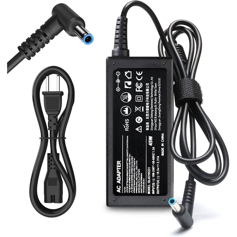 Generic 19.5V 2.31A 45W Ac Adapter Charger Power Supply Cord For HP Pavilion 11 N010dx X360 Hp Elitebook Folio 1040 G1 Hp Split 13 X2 13 G110dx 13 M010dx Chromebook 14 X Series 14 X013dx Hstnn Da40