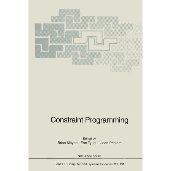 NATO Asi Subseries F: Constraint Programming, Book 131, (Paperback)