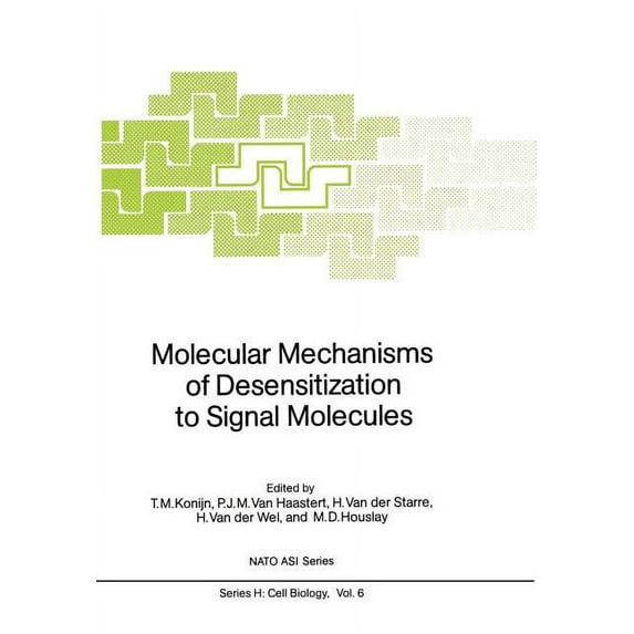 NATO Asi Subseries H: Molecular Mechanisms of Desensitization to Signal Molecules, Book 6, (Paperback)