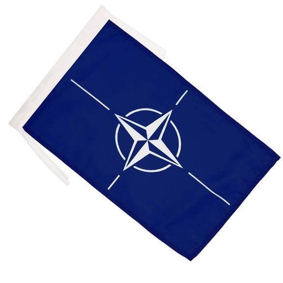 AZ Flag NATO Flag 12x18 in 100D Polyester Cords 45x30 cm