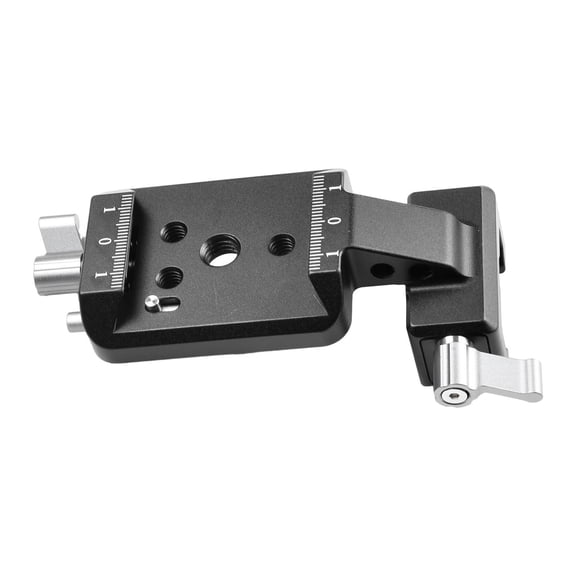 NATO Rail Clamp Mounting Plate Cold Shoe Adapter for Ronin Gimbals