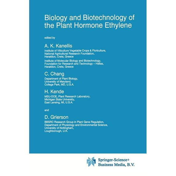 NATO Science Partnership Subseries: 3 Biology and Biotechnology of the Plant Hormone Ethylene, Book 34, (Paperback)