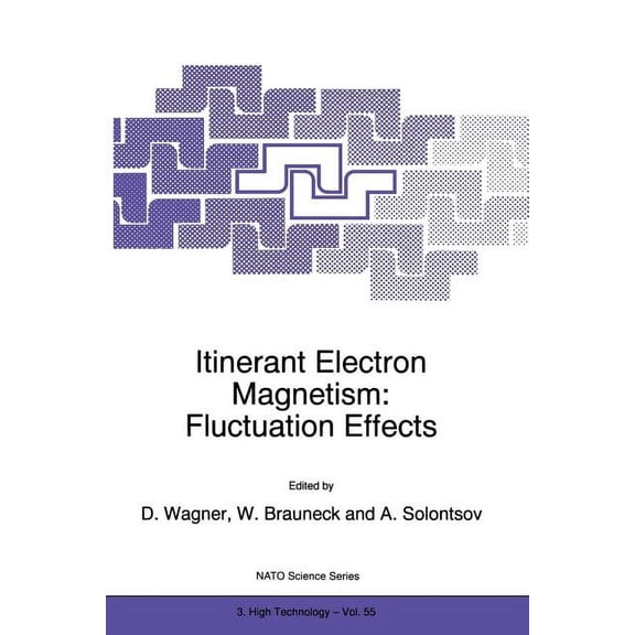 NATO Science Partnership Subseries: 3 Itinerant Electron Magnetism: Fluctuation Effects, Book 55, (Paperback)
