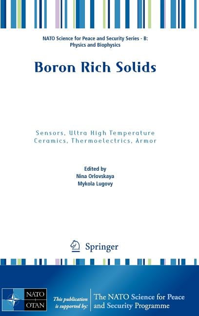 NATO Science For Peace And Security Series B: Physics And Bi: Boron ...