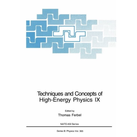 NATO Science Series B: Techniques and Concepts of High-Energy Physics IX, Book 365, (Paperback)