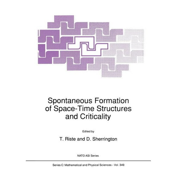 NATO Science Series C: Spontaneous Formation of Space-Time Structures and Criticality, Book 349, (Paperback)