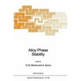 thumbnail image 1 of NATO Science Series E: Alloy Phase Stability, Book 163, (Paperback), 1 of 1