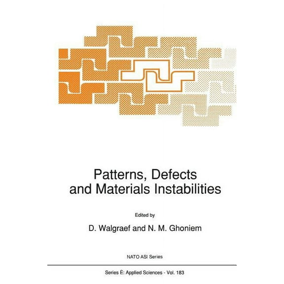 NATO Science Series E: Patterns, Defects and Materials Instabilities, Book 183, (Paperback)