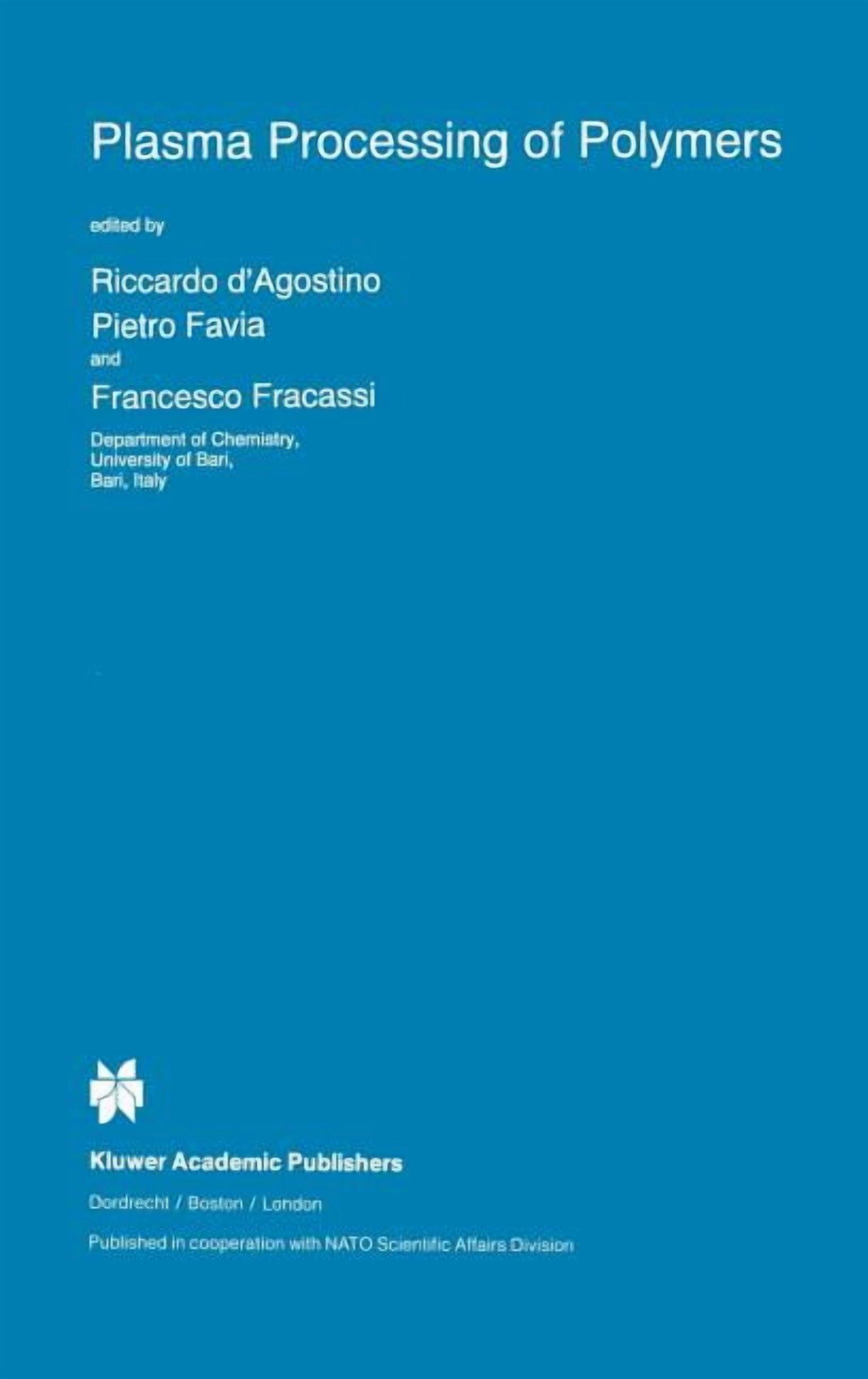 NATO Science Series E: Plasma Processing of Polymers, Book 346 ...