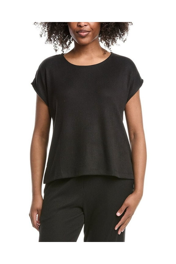 womens  Eden Sleep Top, xs, Black