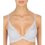 NATORI Nimbus Feathers Contour Plunge Bra, US 34DDD, UK 34E, NWOT