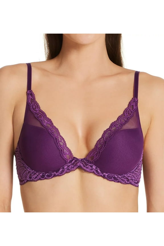 Raddichio Feathers Contour Plunge Bra, US 32D, UK 32D, NWOT