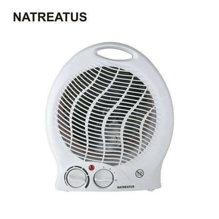 NATREATUS 2 in 1 Personal Personal Table Fan and Heater