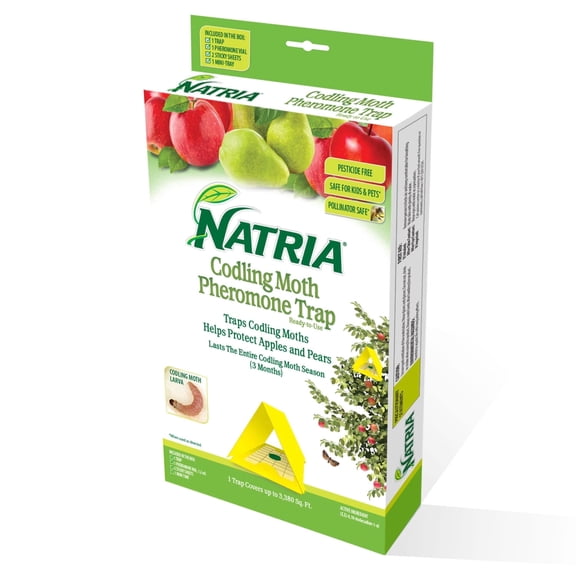NATRIA Codling Moth Pheromone Trap, Ready-To-Use, 3,380 Sq. Ft. (1-Pack)