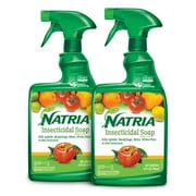 NATRIA Insecticidal Soap, Ready-to-Use, 24 oz 2-Pack