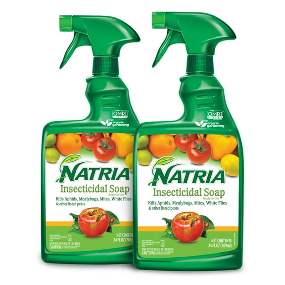 NATRIA Insecticidal Soap, Ready-to-Use, 24 oz (2-Pack)