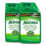 NATRIA Lawn Weed and Disease Control, Concentrate, 24 oz 2-Pack