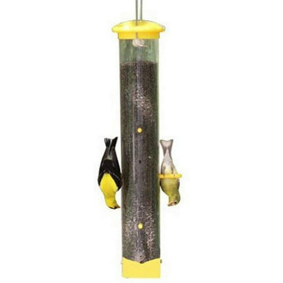 NATUBE20NB Audubon Tails Up Nyjer Thistle Finch Wild Feeder, 17.25-Inch,Brown/A