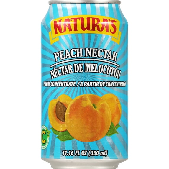 Natura Peach Nectar Drink, 11.16 oz