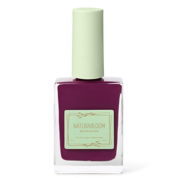 NATURABLOOM Breathable Nail Polish (Dark Fuchsia)