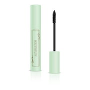 NATURABLOOM Natural Vegan Black Mascara With Jojoba - Extra Volume and Length For Stunning Lashes - Hypoallergenic, Smudge-proof & Long-lasting mascara - Organic, Cruelty-Free - Made in Italy 9.5ml