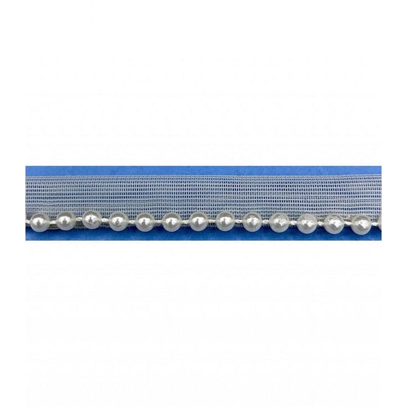 NATURAL 1/2 INCH 2.5MM PEARL PIPING