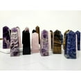 thumbnail image 1 of NATURAL CRYSTAL TOWER POINTS POLISHED GENERATOR OBELISK STONE WAND FOR HEALING, 1 of 7