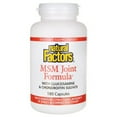 thumbnail image 1 of Natural Factors MSM Joint Formula, Supports Healthy Joints, Muscle and Cartilage with Glucosamine and Chondroitin Sulfate, 180 Capsules, 1 of 2