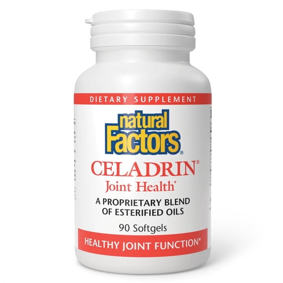 Natural Factors Celadrin Joint Health, Promotes Flexibility, Mobility and Joint Function, 90 Softgels