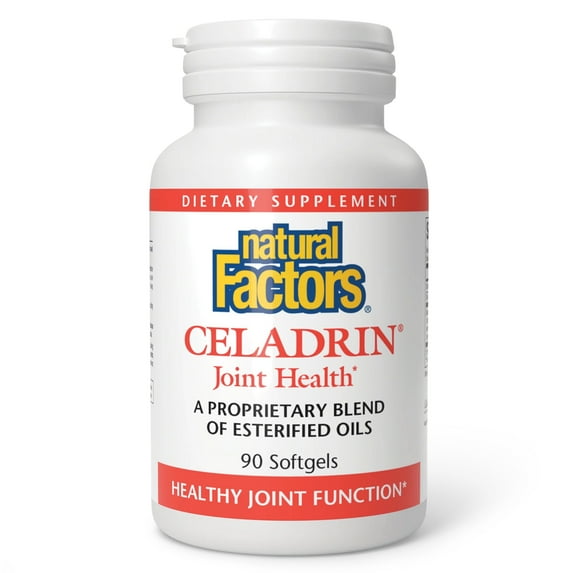 Natural Factors Celadrin Joint Health, Promotes Flexibility, Mobility and Joint Function, 90 Softgels