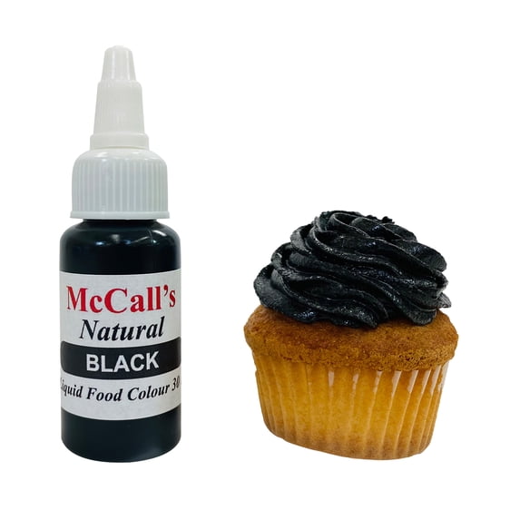 NATURAL LIQUID FOOD COLOR BLACK 30 ml, 1 oz