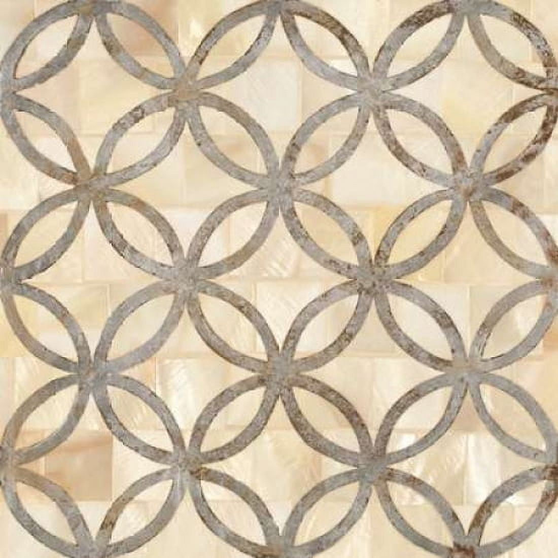 NATURAL MOROCCAN TILE 4 Canvas Art - Hope Smith (24 x 24)