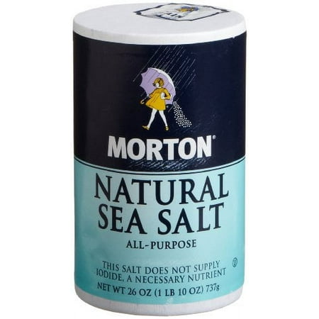 NATURAL SEA SALT MORTON CANISTER 26 OZ