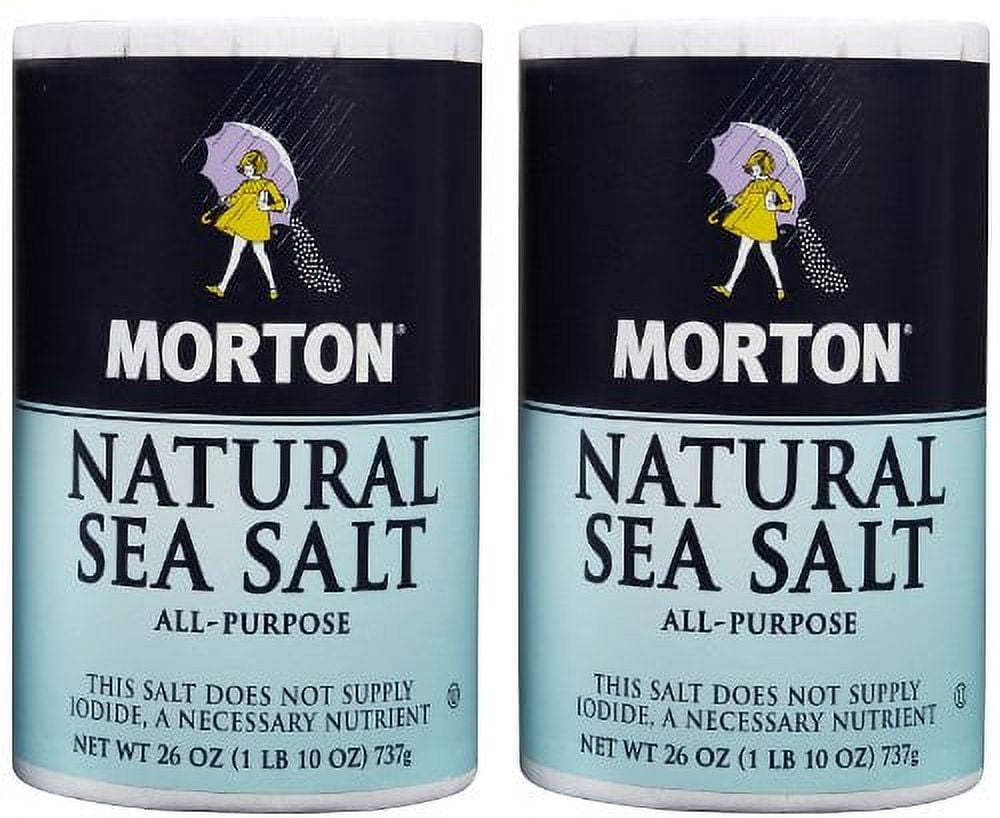 NATURAL SEA SALT MORTON CANISTER 26 OZ