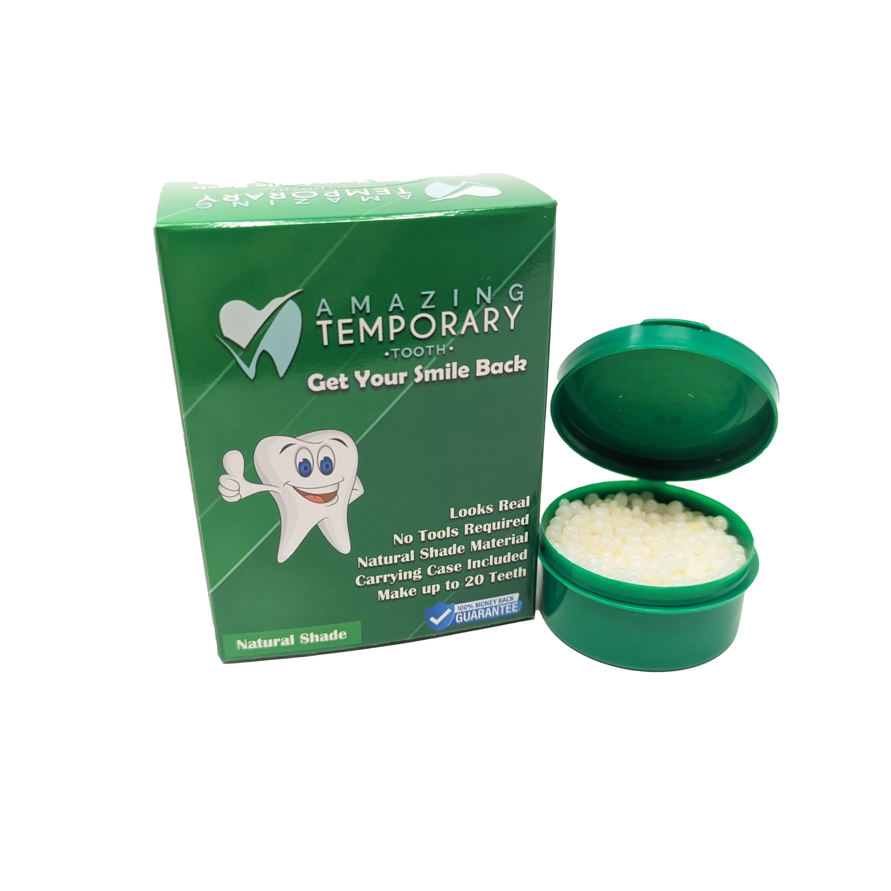 NATURAL SHADE Amazing Temporary Tooth Get Your Smile Back