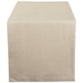 thumbnail image 1 of DII Solid Chambray 14x72" Cotton Table Runner, 1 of 4