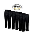 thumbnail image 1 of NATURAL UNIFORMS BLACK CHEF PANTS SIZES XS-5XL, 1 of 3